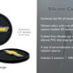 Chevrolet Bowtie 2-Pack Silicone Car Coasters image 4
