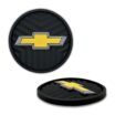 Chevrolet Bowtie 2-Pack Silicone Car Coasters image 1