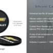 Chevrolet Bowtie Chevy 2-Pack Silicone Car Coasters image 4