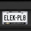 Chevrolet Tahoe Chrome Metal License Plate Frame image 7