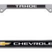 Chevrolet Tahoe Chrome Metal License Plate Frame image 1