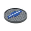 Chevrolet Vintage Gray Silicone Car Coasters image 6