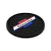 Chevrolet Vintage Red White Blue Silicone Car Coasters image 6
