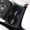 Chevrolet Vintage Red White Blue Silicone Car Coasters image 6