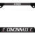 Cincinnati Bearcats Alumni Black Open Corner License Plate Frame image 1