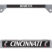 Cincinnati Bearcats Chrome Open Corner License Plate Frame image 1