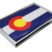 Colorado Flag Auto Emblem image 2