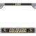 Colorado Buffaloes Alumni Open Corner License Plate Frame image 1