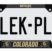 Colorado Buffaloes Black Open Corner License Plate Frame image 2