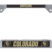 Colorado Buffaloes Open Corner License Plate Frame image 1