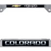 Colorado 4x4 Open Chrome License Plate Frame image 4