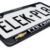 Colorado 4x4 Standard Black License Plate Frame image 2