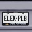 Colorado 4x4 Standard Black License Plate Frame image 3