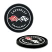 Corvette Classic 2-Pack Silicone Car Coasters image 1