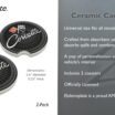 Corvette Crossed Flags C2 Ceramic Car Coasters – 2 Pack image 4