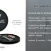 Chevrolet Corvette Sting Ray 2-Pack Silicone Car Coasters image 3