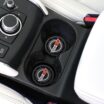 Corvette Crossed Flags C4 Logo Ceramic Car Coasters – 2 Pack image 5