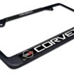 Corvette 1982 Black License Plate Frame image 4