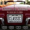 Corvette 1982 Chrome License Plate Frame image 2