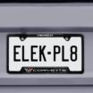 Corvette 1997 Black Open License Plate Frame image 5