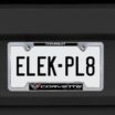 Corvette 1997 Chrome Open License Plate Frame image 6