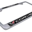 Corvette 1997 Chrome License Plate Frame image 4
