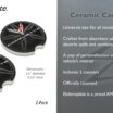 Corvette Crossed Flags C8 Ceramic Car Coasters – 2 Pack image 3