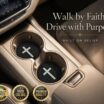 Cross Silicone Car Coasters image 2