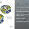 Grace Cross Ceramic Coaster 2 Pack image 4