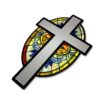 Christian Cross Glory Reflective Decal image 5