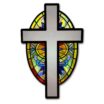 Christian Cross Glory Reflective Decal image 1