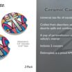 Blessed Cross Ceramic Coaster 2 Pack image 4