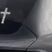 Cross 3D Silver Reflective Decal image 5