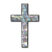 Cross 3D Silver Reflective Decal image 1