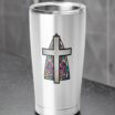 Christian Cross Blessed Reflective Decal image 7