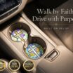 Faith Cross Ceramic Coaster 4 Pack image 2