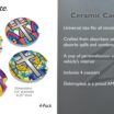 Faith Cross Ceramic Coaster 4 Pack image 4