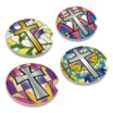 Faith Cross Ceramic Coaster 4 Pack image 1