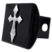 Pointed Cross Black Hitch Cover image 2