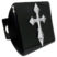 Pointed Cross Black Hitch Cover image 1
