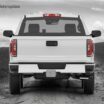 Cross Brushed Chrome Hitch Cover image 2