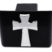 Tapered Cross Black Hitch Cover image 3