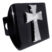 Tapered Cross Black Hitch Cover image 1