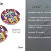 Hope Cross Ceramic Coaster 2 Pack image 4