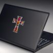 Christian Cross Hope Reflective Decal image 8