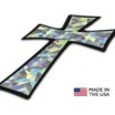 Cross Tapered Reflective Decal image 4