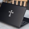 Cross Tapered Reflective Decal image 5