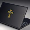 Christian Cross Promise Reflective Decal image 8