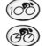 Cycle 100 3D Decal 2-Pack image 1