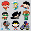 DC Comics Chibi Superhero Decal Sheet image 7